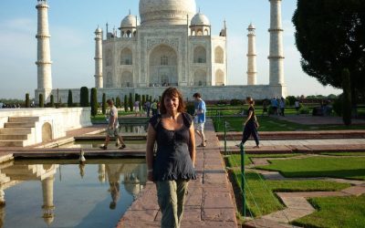 1.  Lace hankies and floodwater – finding myself in India