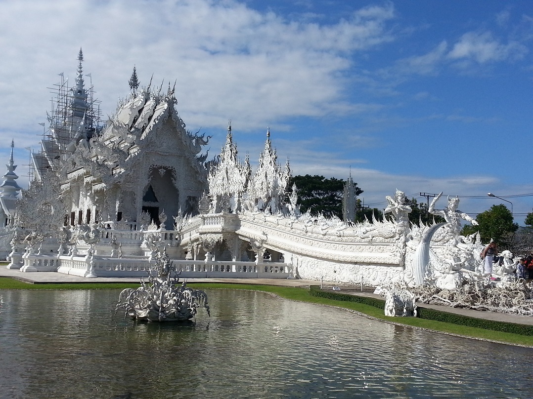 the White Temple in Chiang Rai the White Temple in Chiang Rai