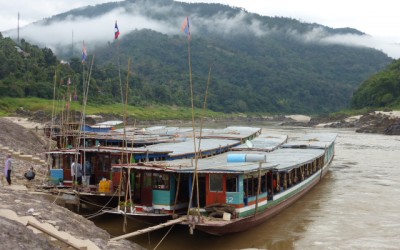 The slow boat from Thailand to Laos