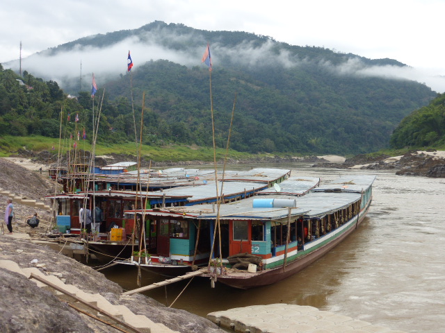 slow boat from Thailand to Laos