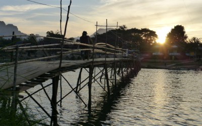 Travel in Laos: Vang Vieng, Vientiane & Pakse