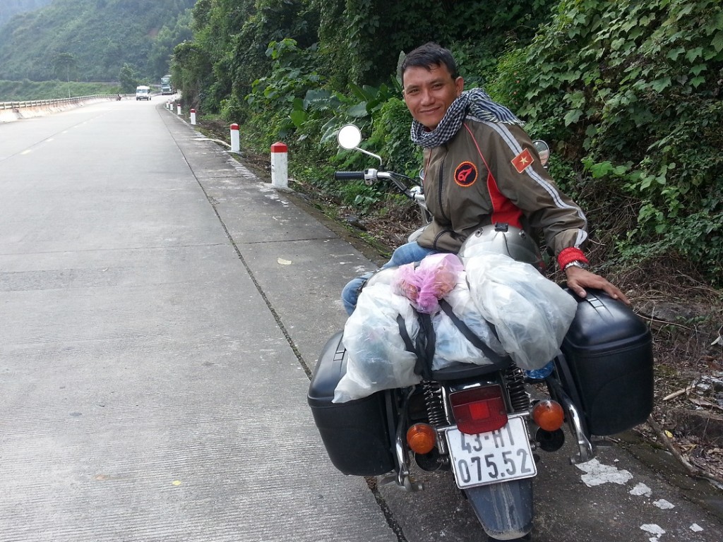 My Osprey Farpoint and my motorbike tour in Vietnam