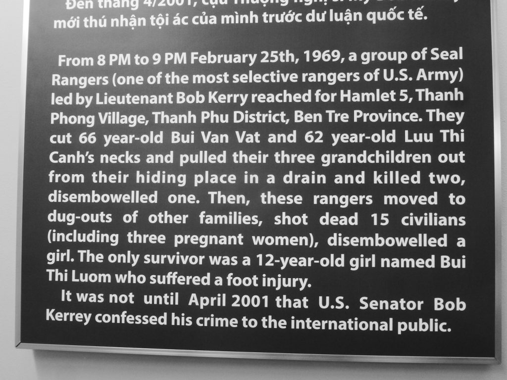 Ho Chi Minh City the war remnants museum