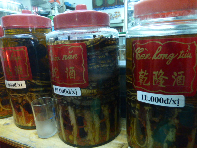 snake wine anybody?