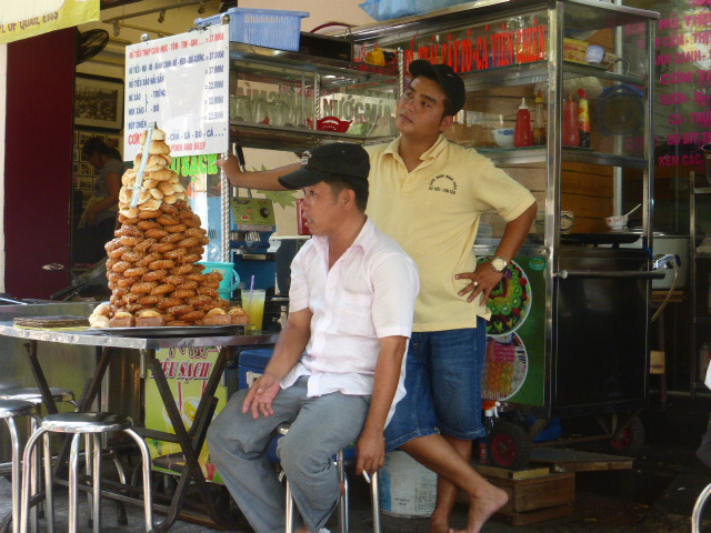 selling something tasty