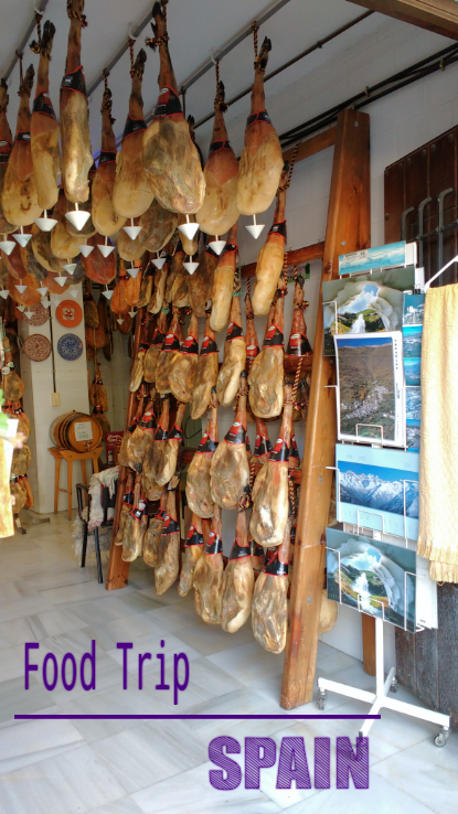 Road trip Spain - pin