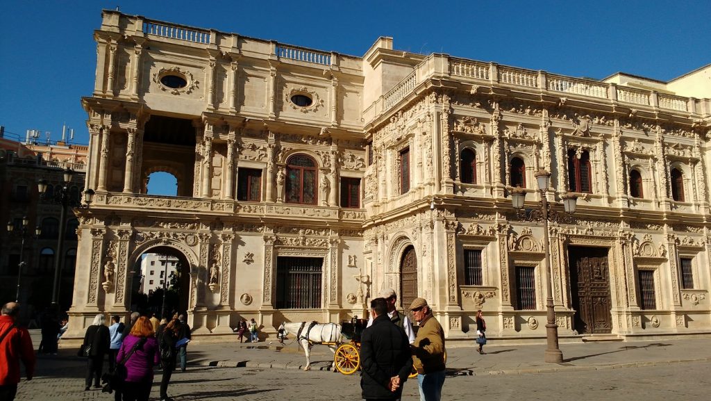 Exploring Seville on our road trip