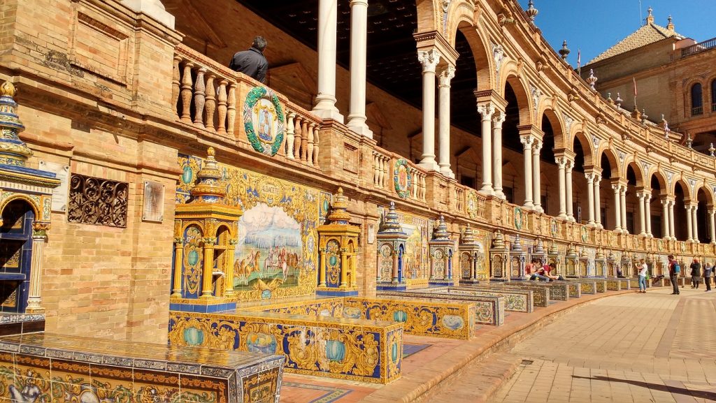 Exploring Seville on our road trip