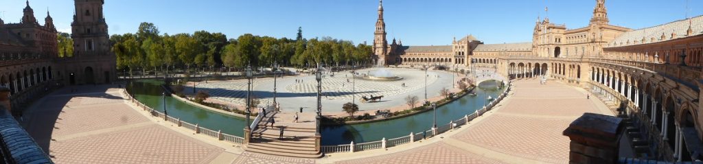 Exploring Seville on our road trip