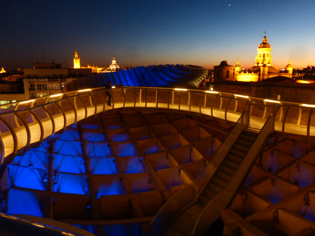 Exploring Seville on our road trip