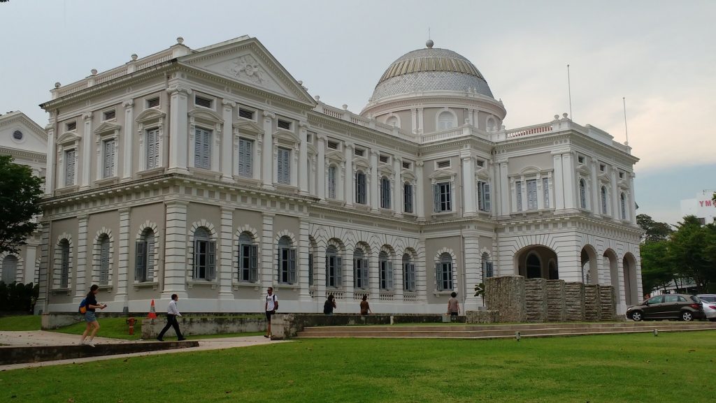 The imposing National Museum of Singapore