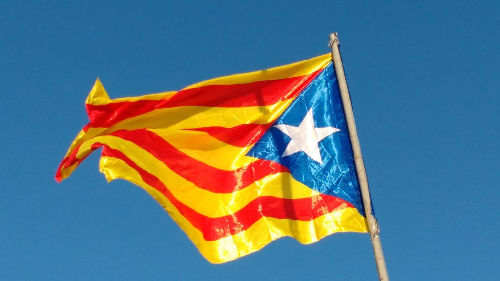 Catalan referendum and the flag of Catalunya