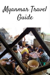 Peeping through the temple window