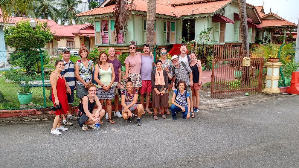 Free walking tour around Kampung Morten Melaka attractions