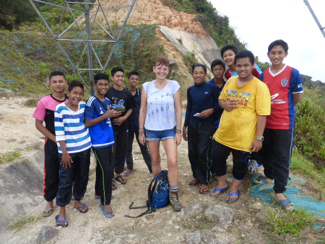 photo opportunity in the Cameron Highlands