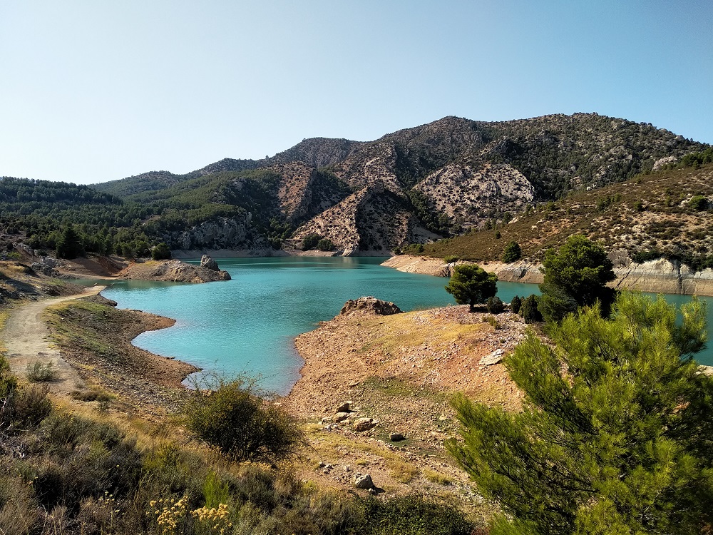 a reservoir in Spain